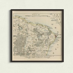 Det nordstlige Sjlland 1845 - Gribskov & Helsingr