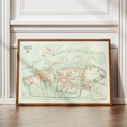 Holmen og Luftmarinestationen 1931 - Militrkort