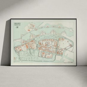 Holmen og Luftmarinestationen 1931 - Militrkort