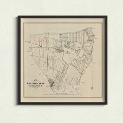 Fjellerup Sogn 1860-80 - Matrikelkort