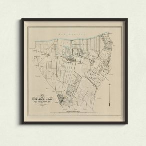 Fjellerup Sogn 1860-80 - Matrikelkort