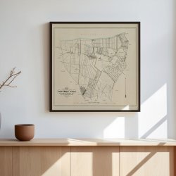 Fjellerup Sogn 1860-80 - Matrikelkort