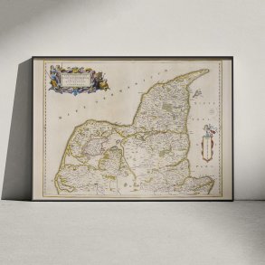 Nordjylland 1662 - Historisk kort