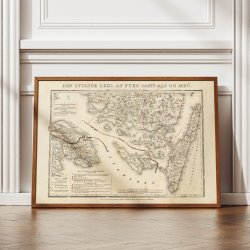 Den sydlige del af Fyn 1840 - Tsinge, Langeland, r &amp; Als