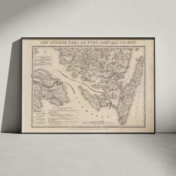 Den sydlige del af Fyn 1840 - Tsinge, Langeland, r &amp; Als