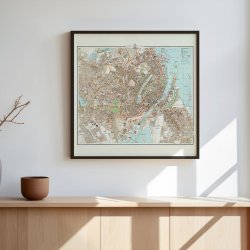 Kort over Kbenhavn 1937  - Bykort