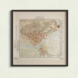 Randers 1907 - Bykort &amp; Plakat