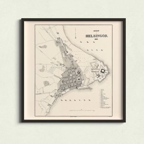 Helsingr By 1859 - J. P. Trap