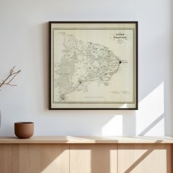 Helsingr &amp; Omegn 1862 - Bykort af Hartz