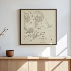 Helsingr Omegn 1823 - Skeletkort