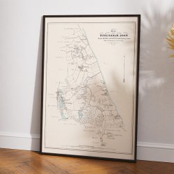 Hrsholm Sogn 1860 - Matrikel bykort