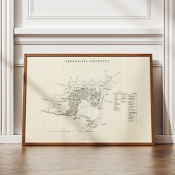 Fredericia Fstning 1864 - Militrkort &amp; bykort