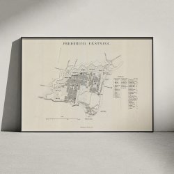 Fredericia Fstning 1864 - Militrkort &amp; bykort