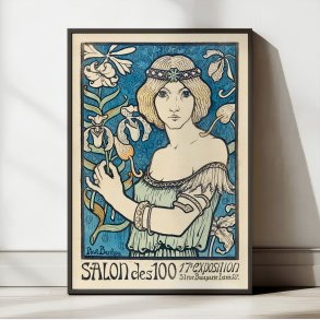 Salon des Cent Kvinde 1895 - Plakat