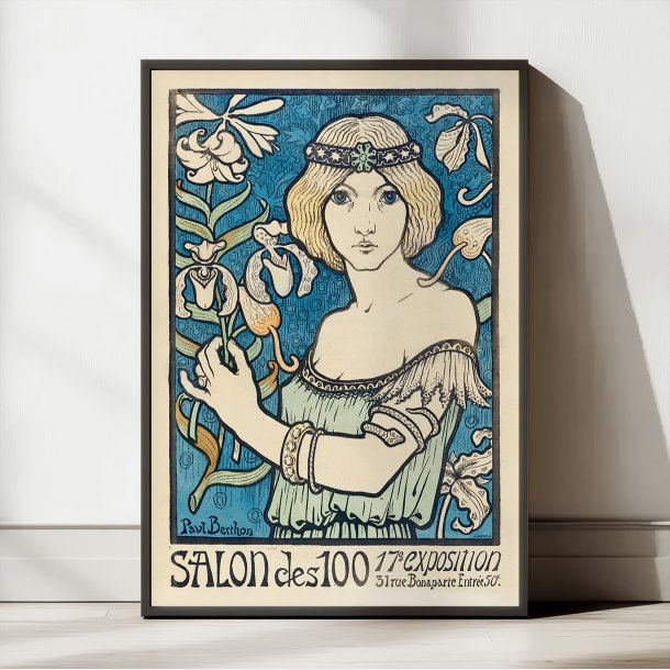 Salon des Cent Kvinde 1895 - Plakat