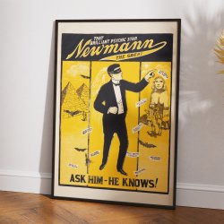 Newmann the Great Psychic 1928 - Plakat