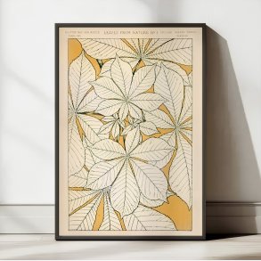 Planter i gul IV 1856 - Plakat