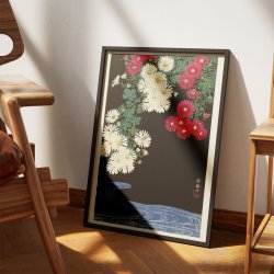 Krysanthemum 1930 - Ohara Koson - Plakat