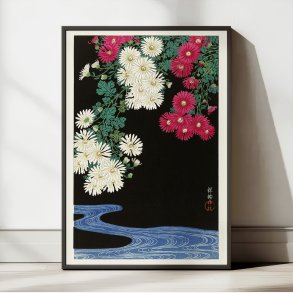 Krysanthemum 1930 - Ohara Koson - Plakat