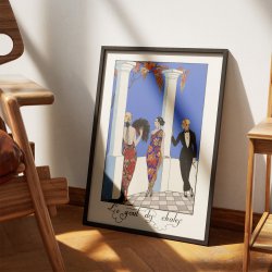 Le gout des chales 1923 - Mode plakat