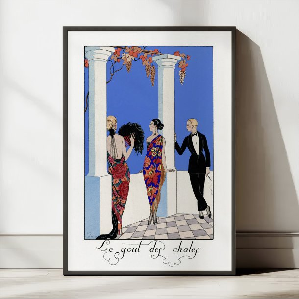 Le gout des chales 1923 - Mode plakat