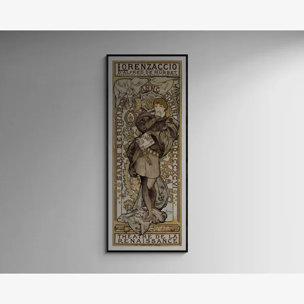 Lorenzaccio 1890 - Art Nouveau - 45112 cm