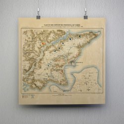 Slaget ved Fredericia - Plan over 8. marts 1864