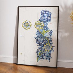 Kennet mnster 1883 - William Morris plakat