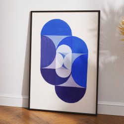 Key Blue 1934 - Plakat