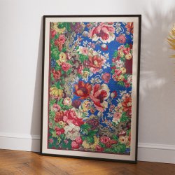 Ornament af blomster 1852 - Plakat
