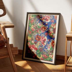 Ornament af blomster 1852 - Plakat