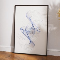 Pendulum Kurve - Matematisk billedkunst