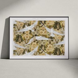 Colombes Et Lis 1897 - Mnsterkunst