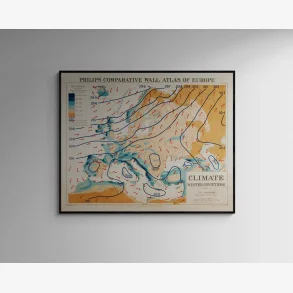 Europa 1920 - Vejrforhold Vinter