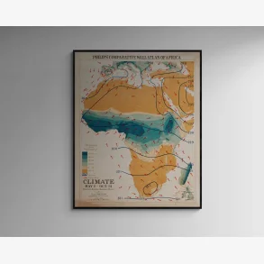 Kort Over Afrika 1913 - Klimakort
