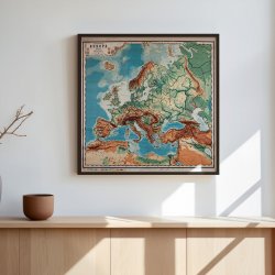 Europa 1905 - Skolekort