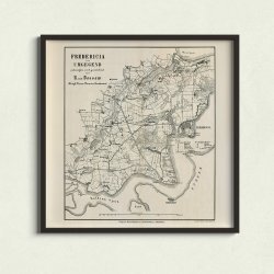 Fredericia og omegn 1865 - R. von Dossow