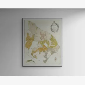 Kronborg Amt 1899 - Skovkort - 5770 cm