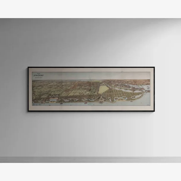 Strandby 1912 - Amagerflakket - 100x34 cm