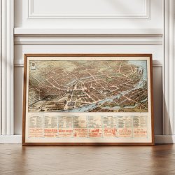 Kbenhavn 1909 - Monumentalplan - Plakat