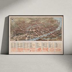 Kbenhavn 1909 - Monumentalplan - Plakat