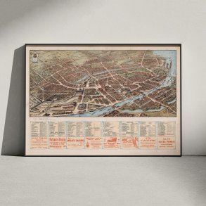 Kbenhavn 1909 - Monumentalplan - Plakat