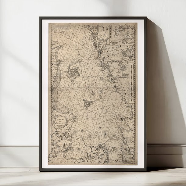 Kattegat 1776 - Paskort - Skort