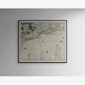 Jylland Vestkyst 1720 - Skort - 70x61 cm