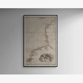 Nordsen 1814 - Dansk Marine - Skort - 50x78 cm