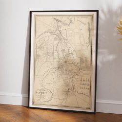 Sundet 1832 - Specielt Kort