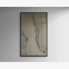 Arctic Sea 1890 - Admiral Skort - 45x75 cm