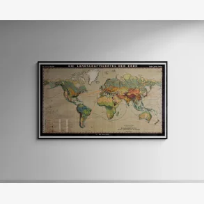 Jordens Landskabsblter - Plakat - 100x59 cm