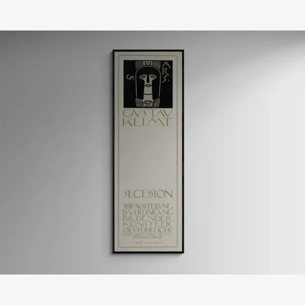Secession 18 - Gustav Klimt Plakat - 40100 cm