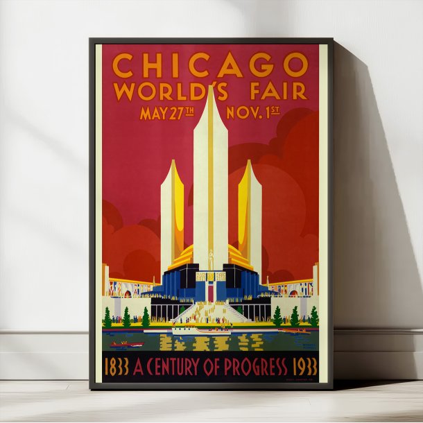 Chicago's World Fair 1933 - Plakat